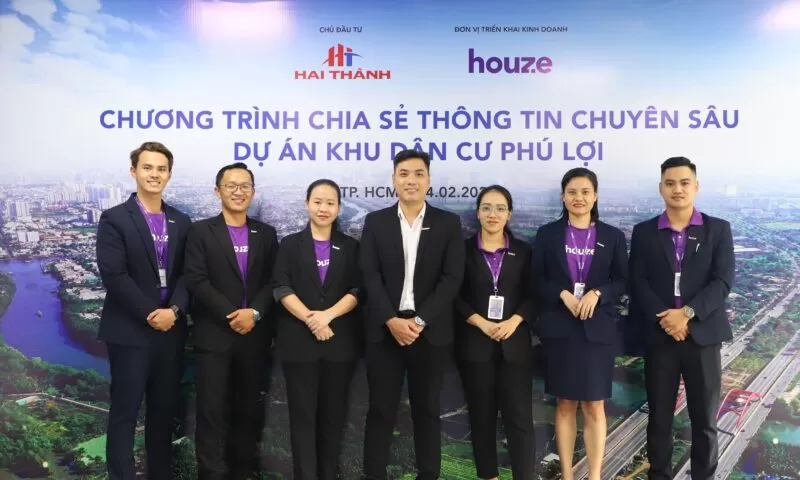 Houze Group triển khai kinh doanh dự án Khu nhà ở  ven sông Phú Lợi, Quận 8
